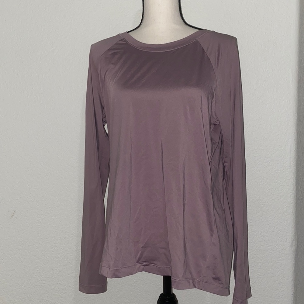Purple Workout Shirt